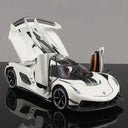 Attack Alloy Diecast Metal Racing Car Koenigsegg Jesko Model