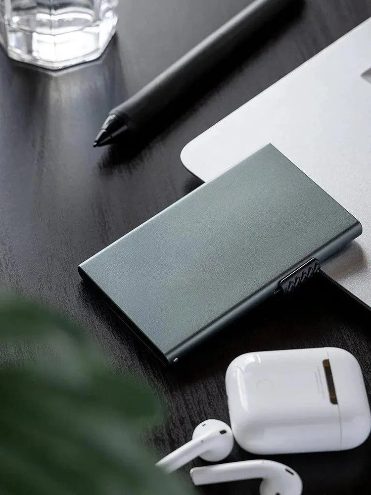 Card Holder Wallet Minimalist Slim RFID Blocking Wallet