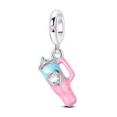 Mula Pink Sterling Silver Charms