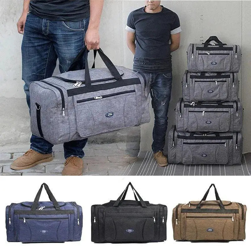 Oxford Waterproof Men Travel Duffel Bag Large Capacity