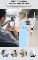AI Tracking Outdoor Camera For Home Use