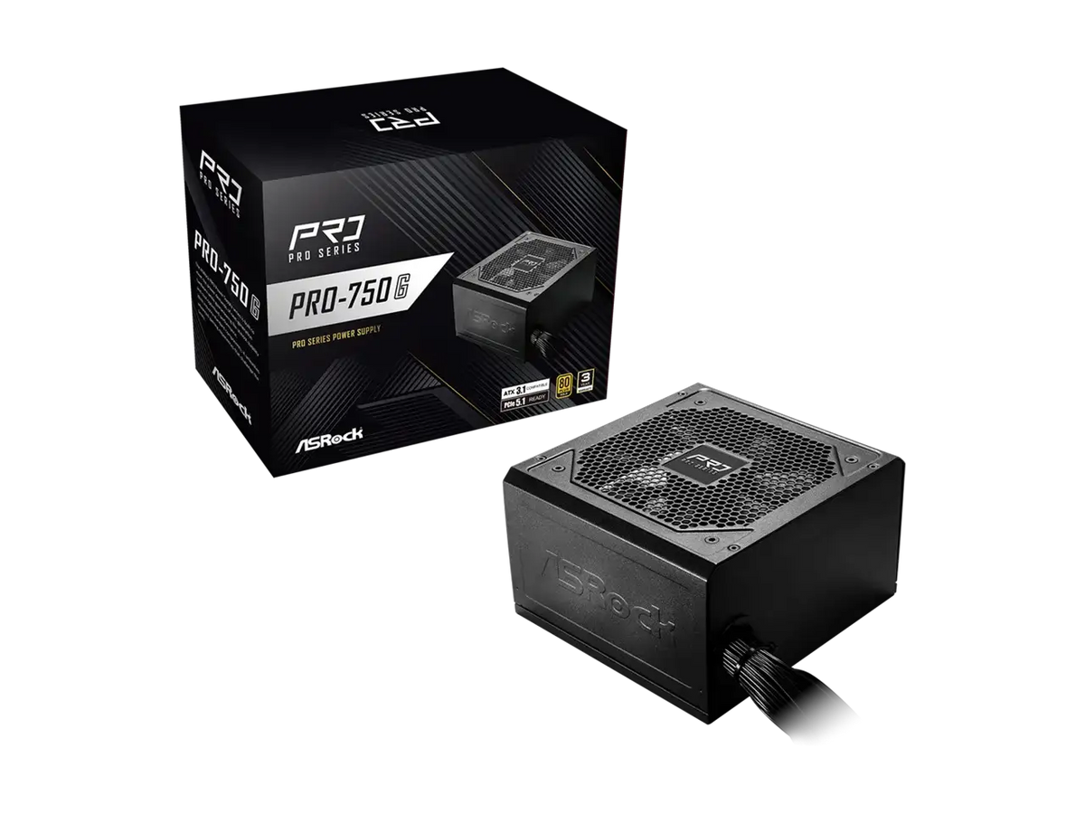 ASRock PRO Series PRO-750G 750 W Power Supply