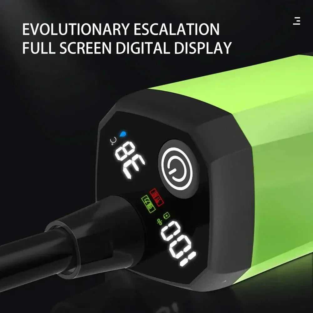 Portable Electric Camping Shower With Digital Temp Display
