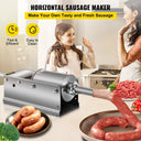 SucceBuy Horizontal Sausage Stuffer Manual Sausage Maker