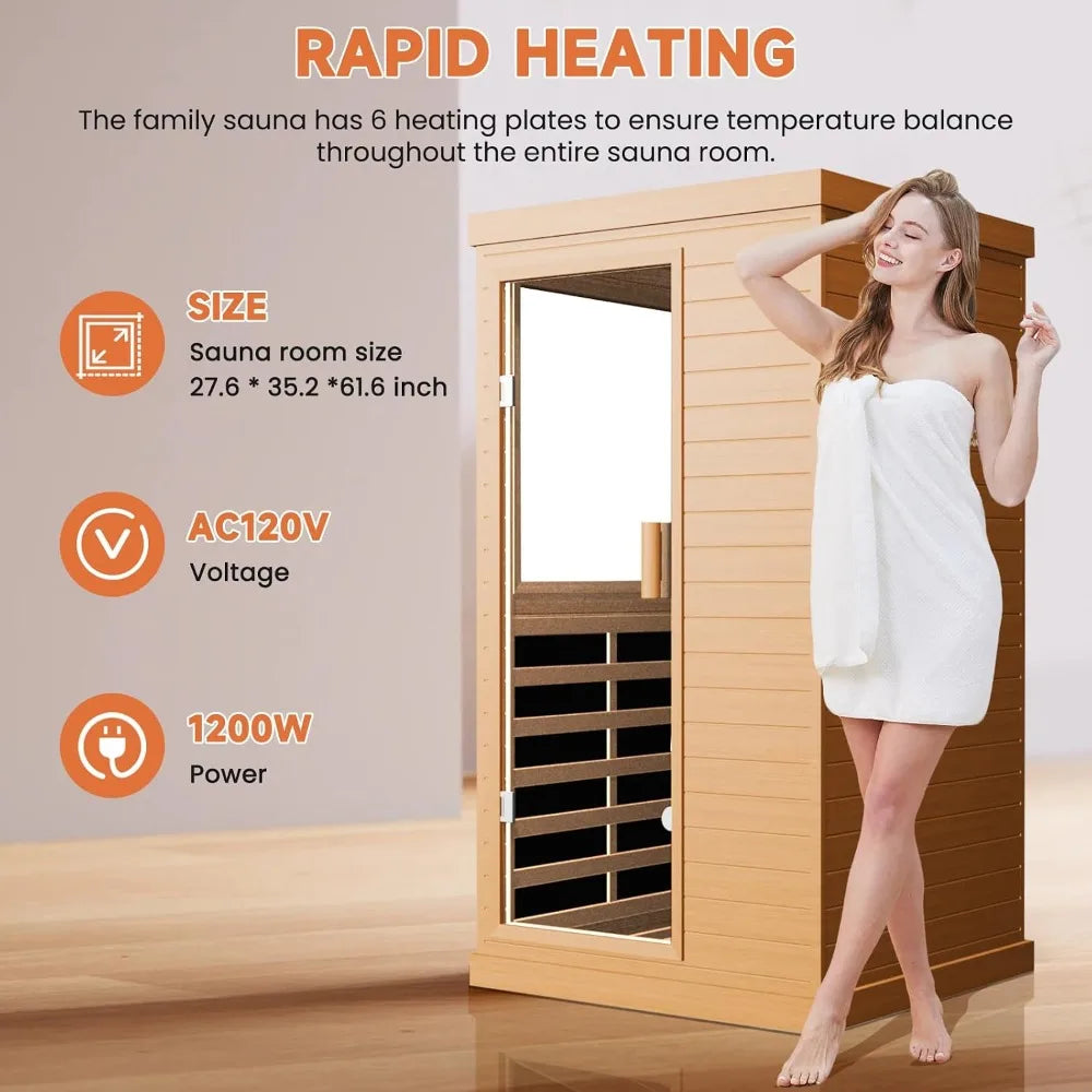 Hemlock Infrared Home Sauna