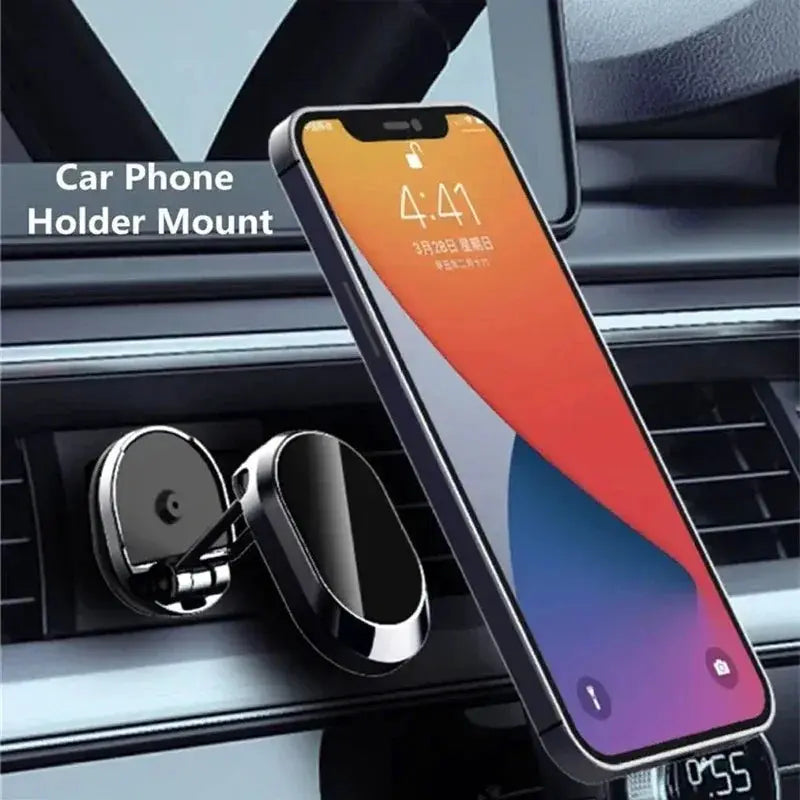 Magnetic Car Phone Holder For iPhone 15 14 13 Pro Max