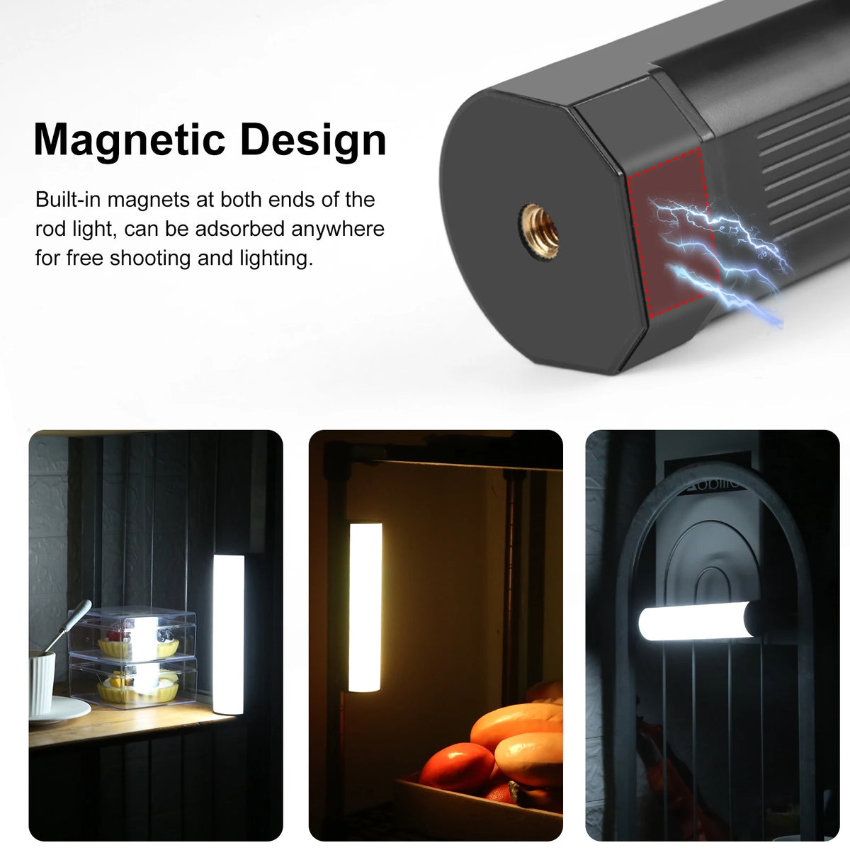 PULUZ Portable Magnetic Full Color