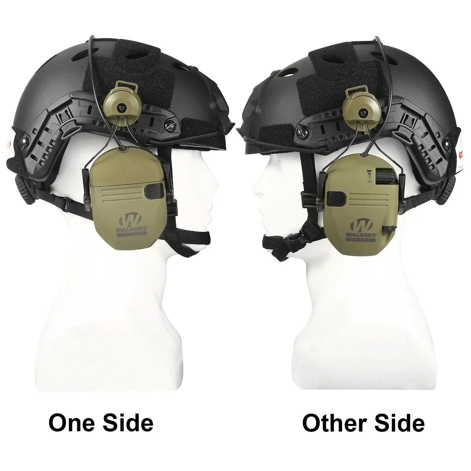 Noise Cancelling Tactical Shooting Earmuffs Amplification