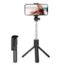 Compact Selfie Stick Tripod - 360 Degree Swivel