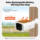 Smart Solar Security Camera for Outdoor Monitoring