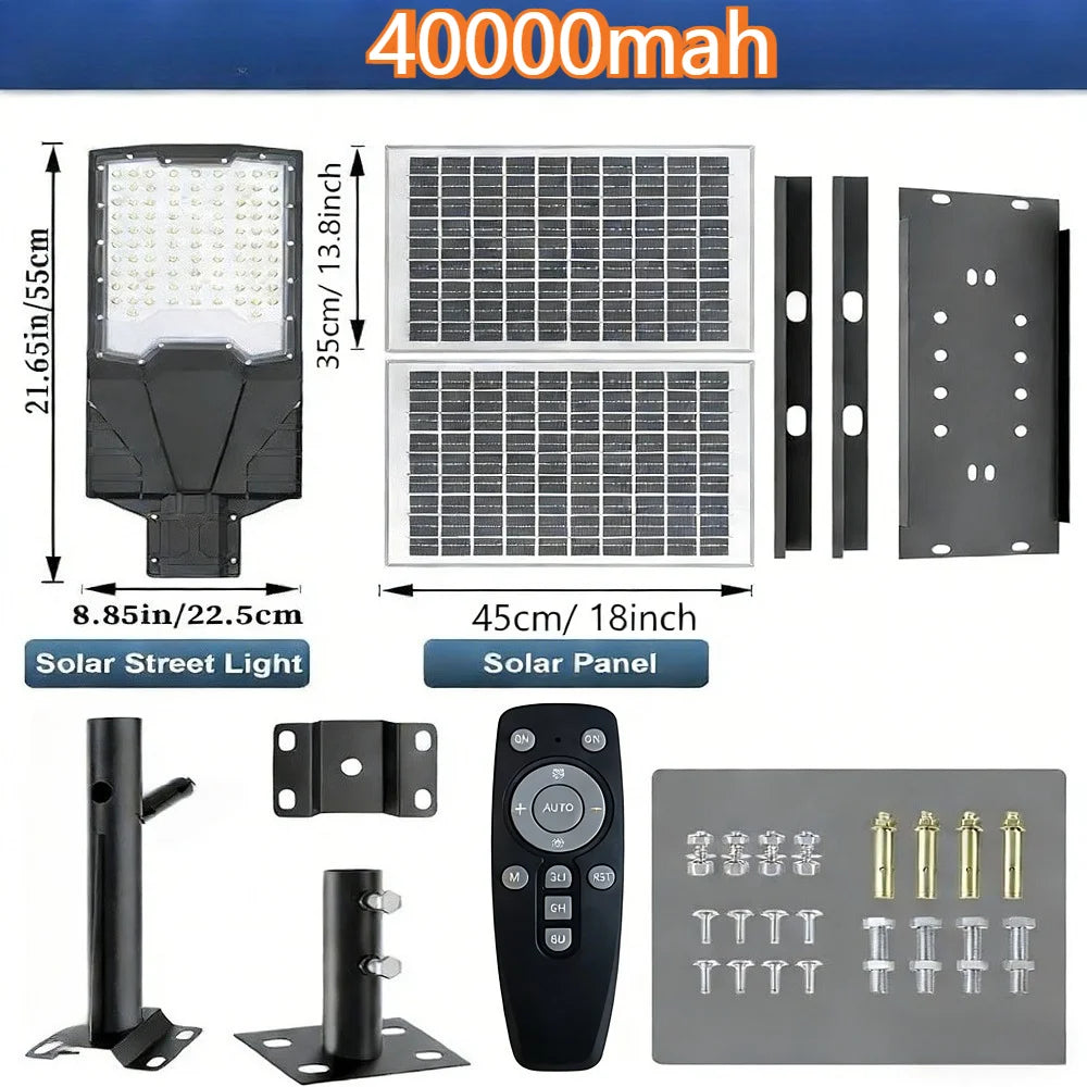 Bright Solar Outdoor Security Light — product view 8