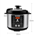 Pressure Cooker 5L Smart Electric for Quick Meals and Soups