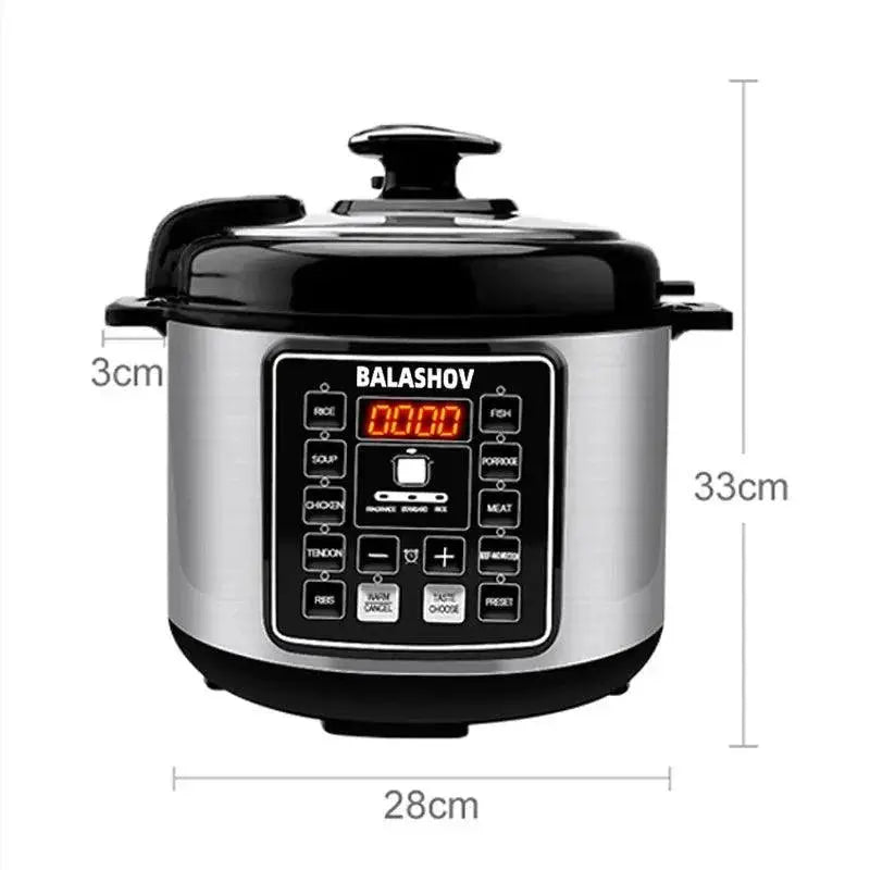 Smart Electric Pressure Cooker 5L Quick Meals And Soups