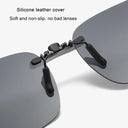 Polarized Clip-On Sunglasses for Myopia UV400 Protection