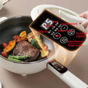 4.5L Smart Electric Wok Multi-Function Pot 220V Large Capacity