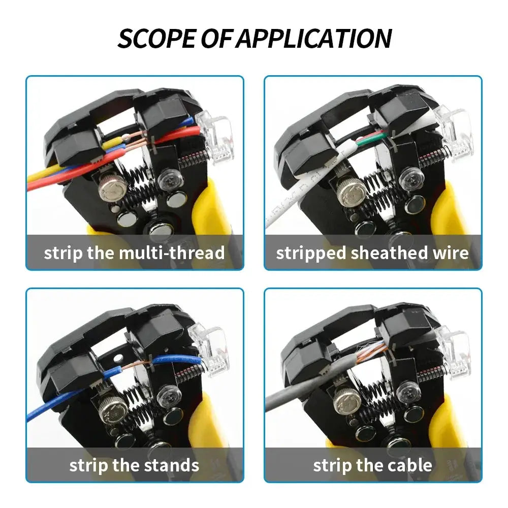 Professional Electrician Wire Terminal Pliers Set Tool