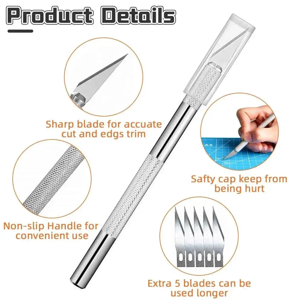 Car Vinyl Film Wrap Kit Safe Durable Wrapping Tools For DIY