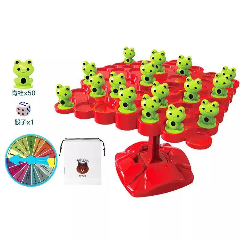 Montessori Frog Balance Math Toy Interactive Puzzle Game Fun