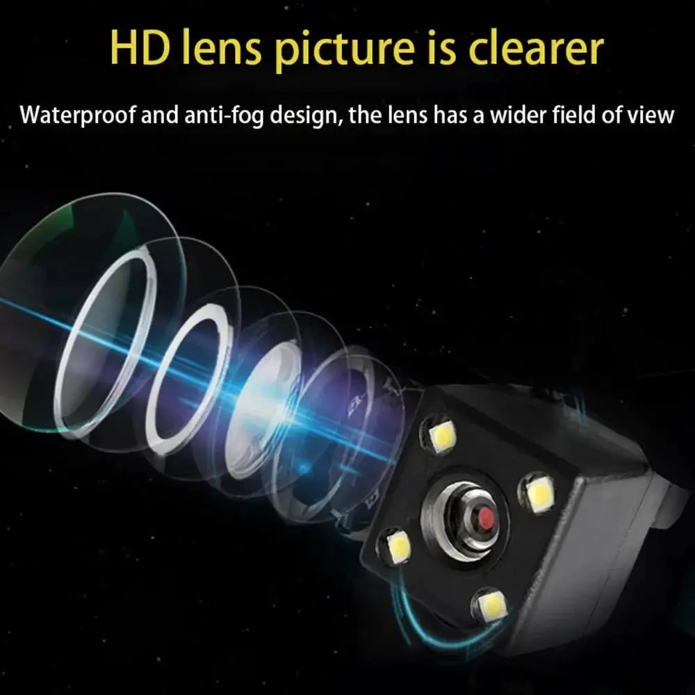 Car Rear View Camera Night Vision 170 Degree Waterproof Reversing Monitor - stepyours.com