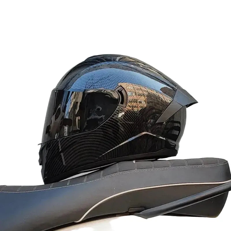 Full Face Double Visor Racing Helmet — product view 1