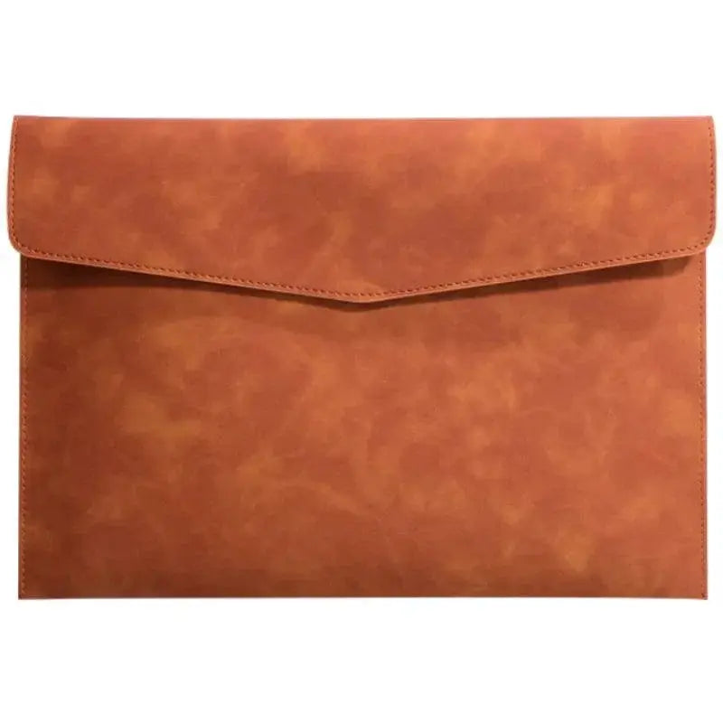 Leather Organizer Bag Keeps Papers — product view