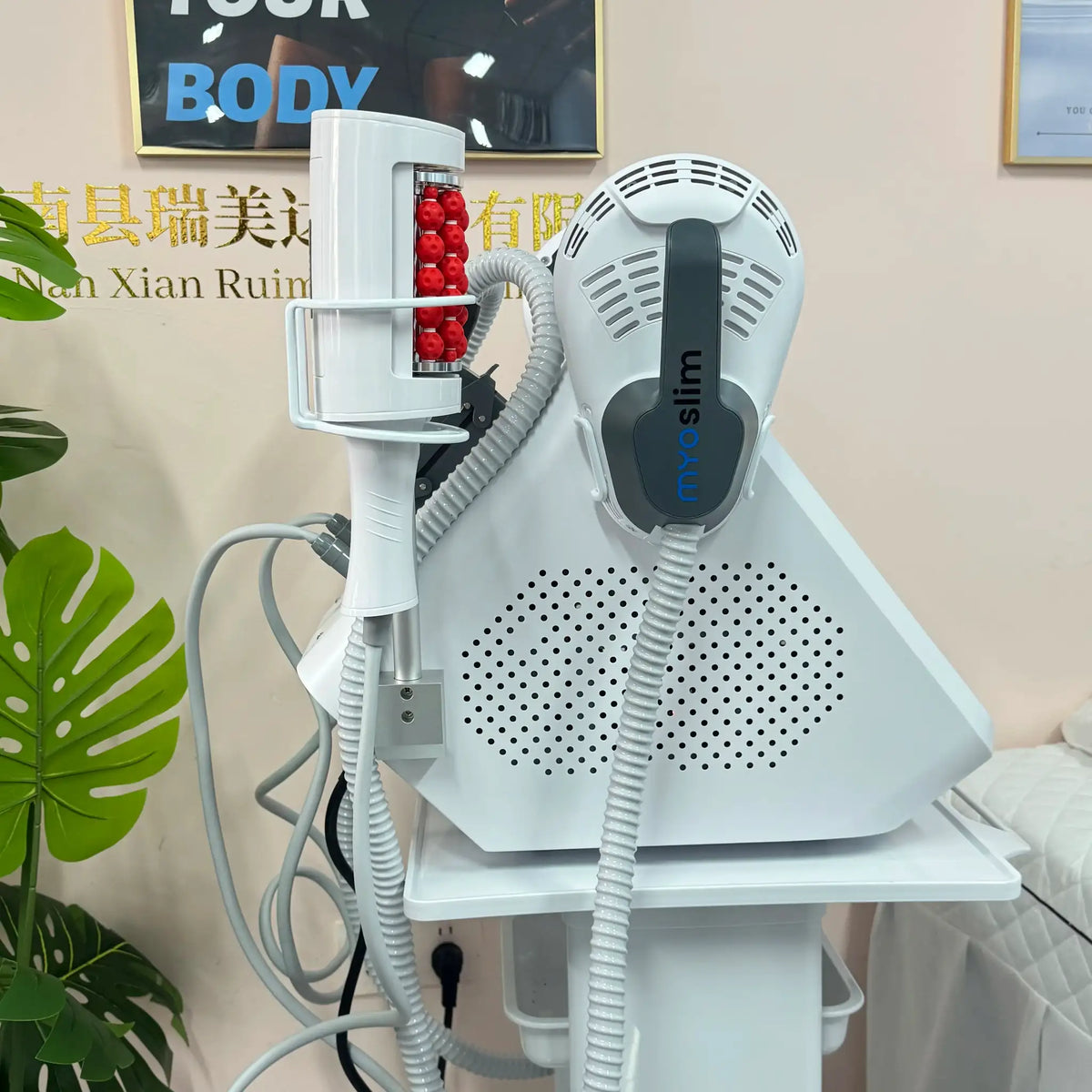 360 Degree Vacuum Massage Machine Inner Ball Roller for Cellulite Weight Loss Body Slimming Fat Removal - 360 Degree Rolling Mus
