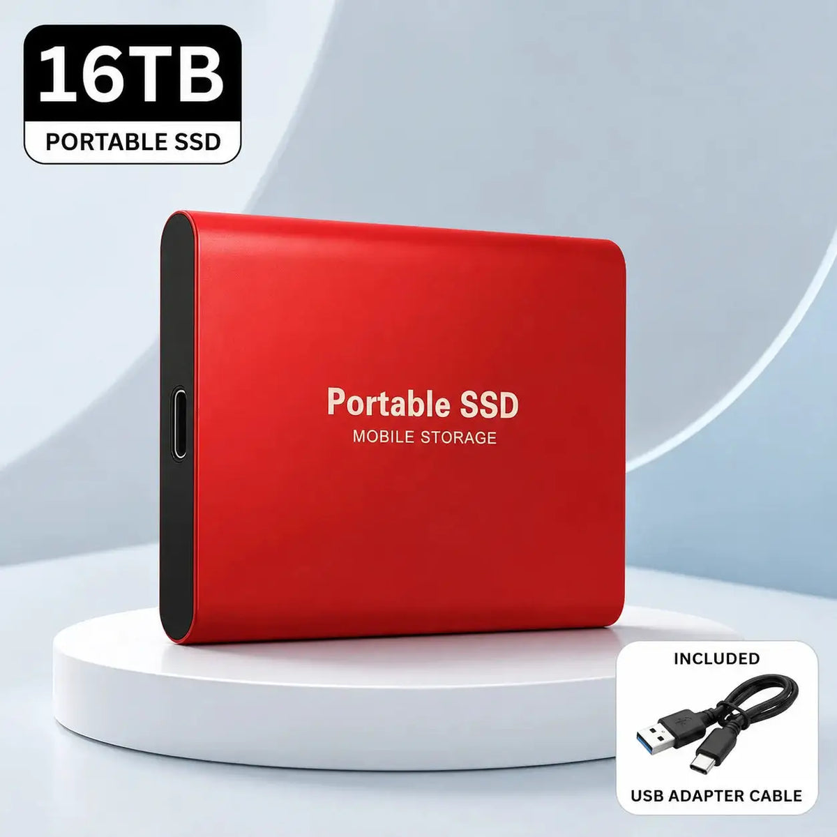 External Hard Drive Portable SSD USB Type-C Fast Transfer — product view 17