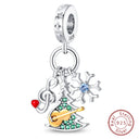 Winter Charm Bead Sterling Silver