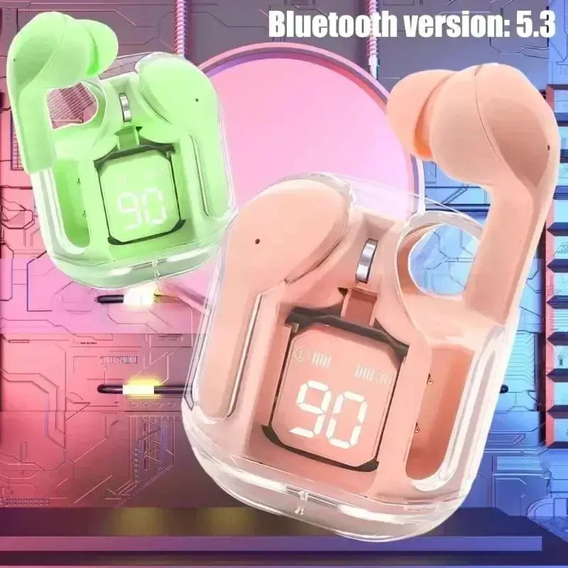 T2 TWS Wireless Headphones LED Power Earphones Bluetooth 5 3