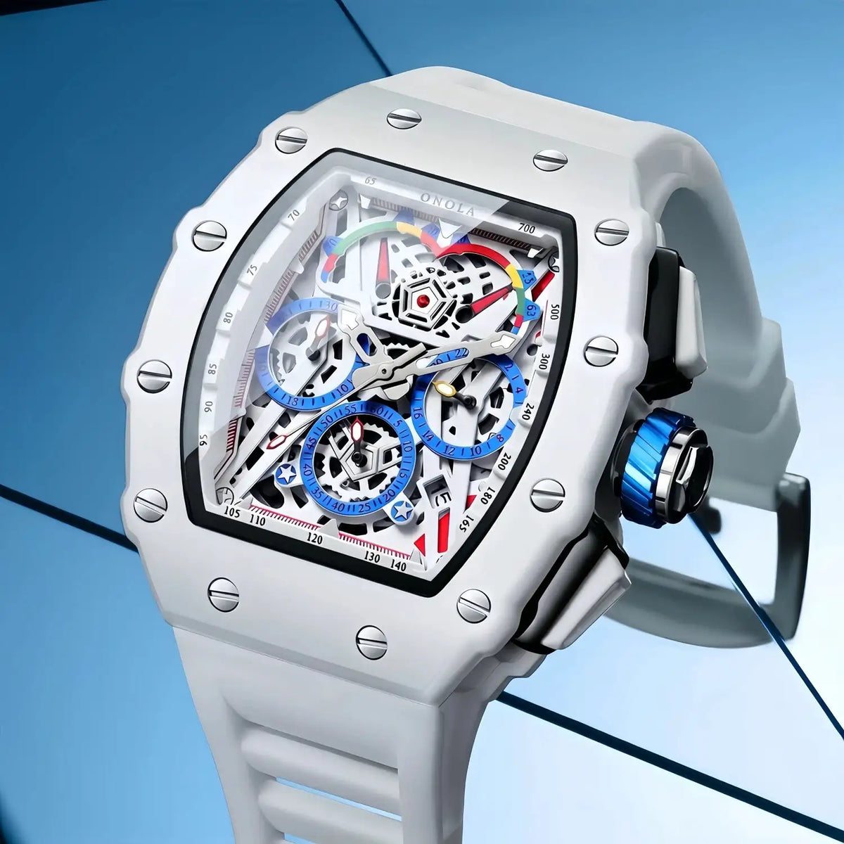 Mens Onola Silicone Quartz Watch — product image 2