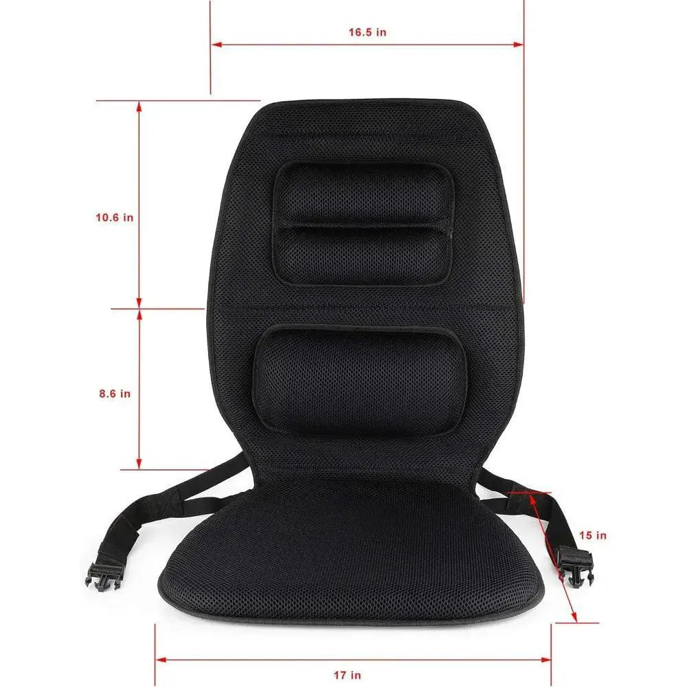 Premium Gel Memory Foam Seat Back Cushion Set for Office Use