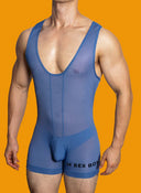 Men's Breathable Ice Vest Bodysuit Stylish Compression Shapewear