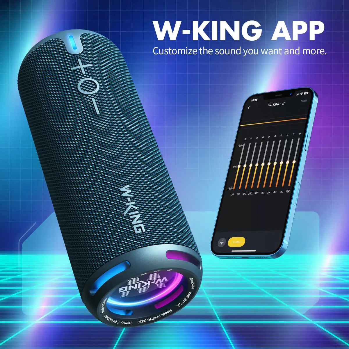W-King Bluetooth Speaker Style MAGGA — product image 8