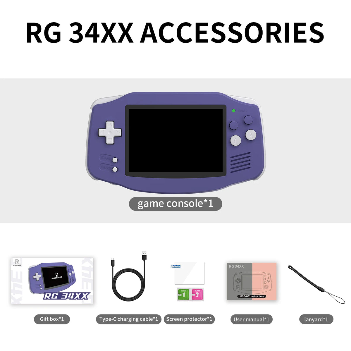 ANBERNIC Retro Handheld Game Console Screen Linux System HDMI — product view 8