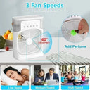 Xiaomi 3-in-1 Portable Fan Air Conditioners Fan With LED Light