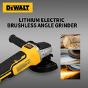 Angle Grinder: Brushless Lithium Metal Cutting Tool