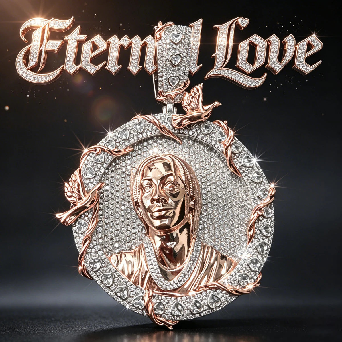 Iced Out Custom D Portrait
