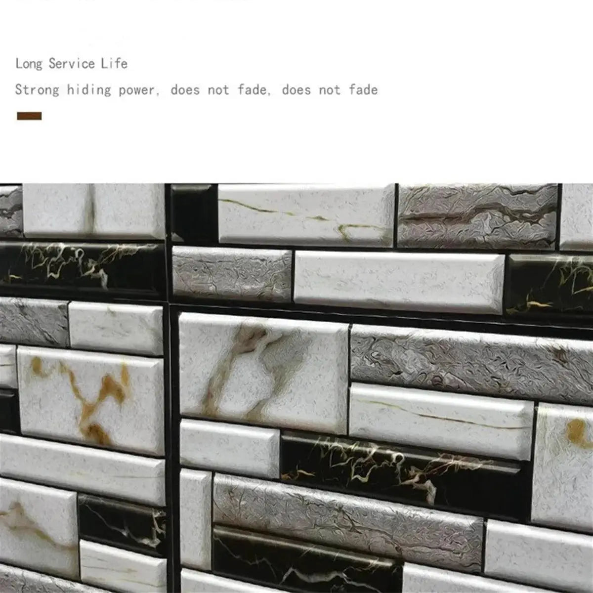 3D Brick Wall Sticker Set For Stylish Home Makeover
