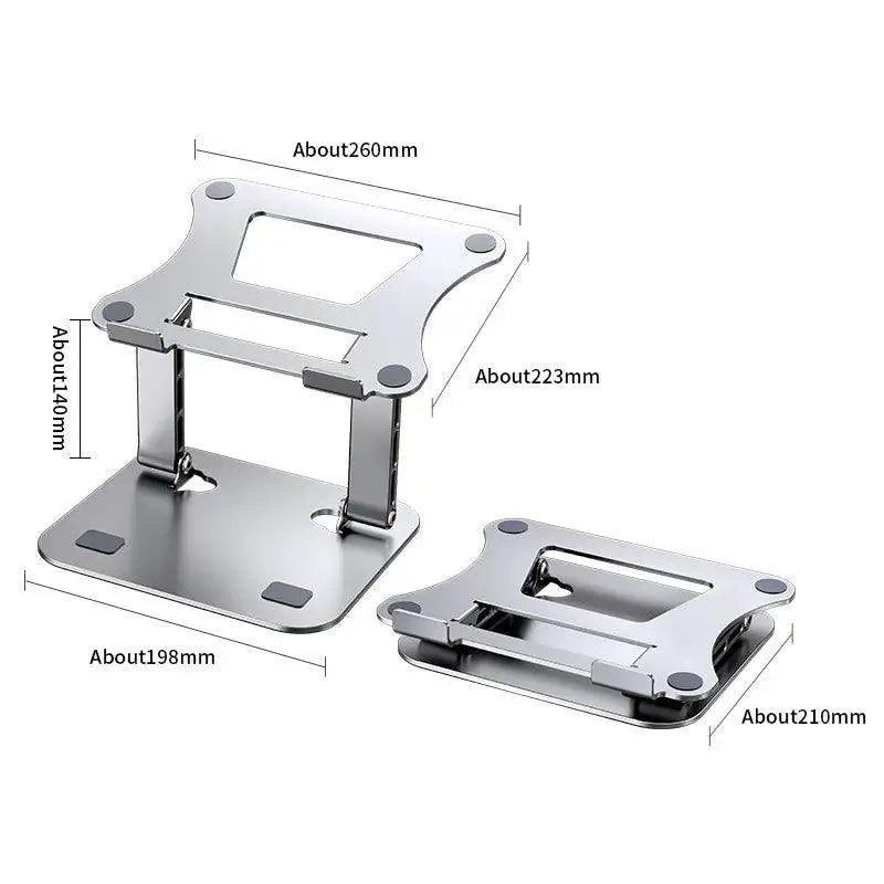 Adjustable Aluminum Phone Tablet Stand Folding Up To 17 Inch