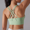Women's High Stretch Yoga Bra Tank Top for Gym Use