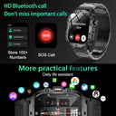 Military GPS Tracker Smart Watch Men IP68 5ATM