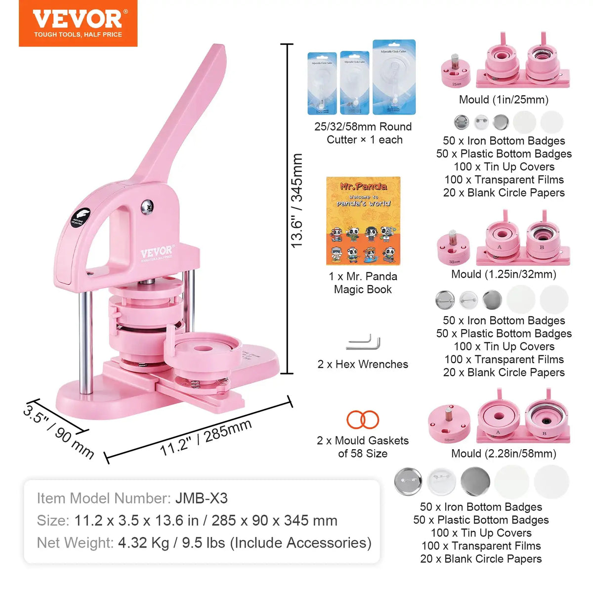 Ergonomic Button Maker Machine — product image 7