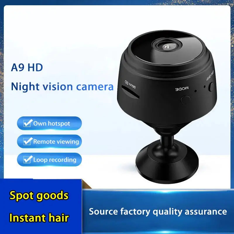Mini A9 WiFi 1080P HD Security Camera Wireless Monitoring Security Protection Remote Monitor Surveillance Camcorders Smart Home