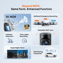 High-Res Dash Cam for Drivers with Parking Monitor