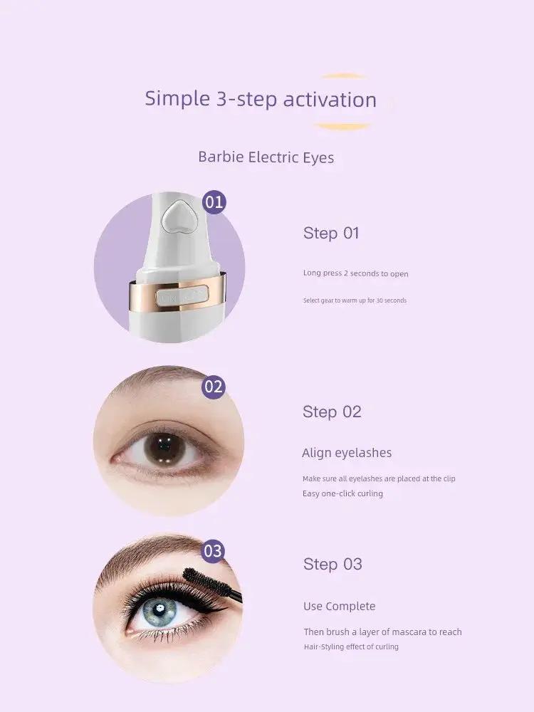 OVL Electric Eyelash Curler For All Day Lash Curling