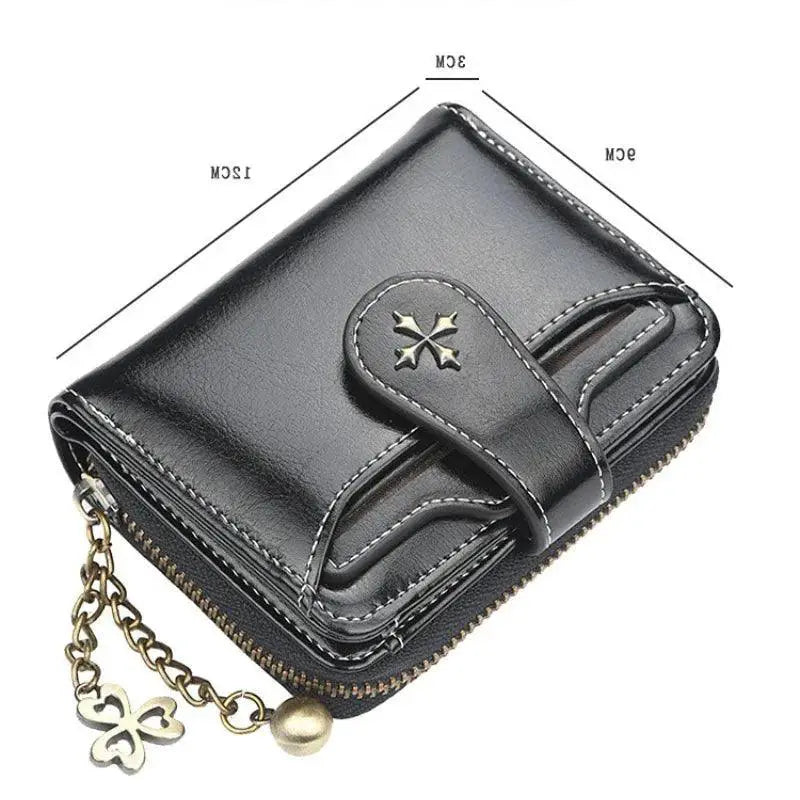 Stylish PU Leather Wallet Purse Organizer for Everyday Use