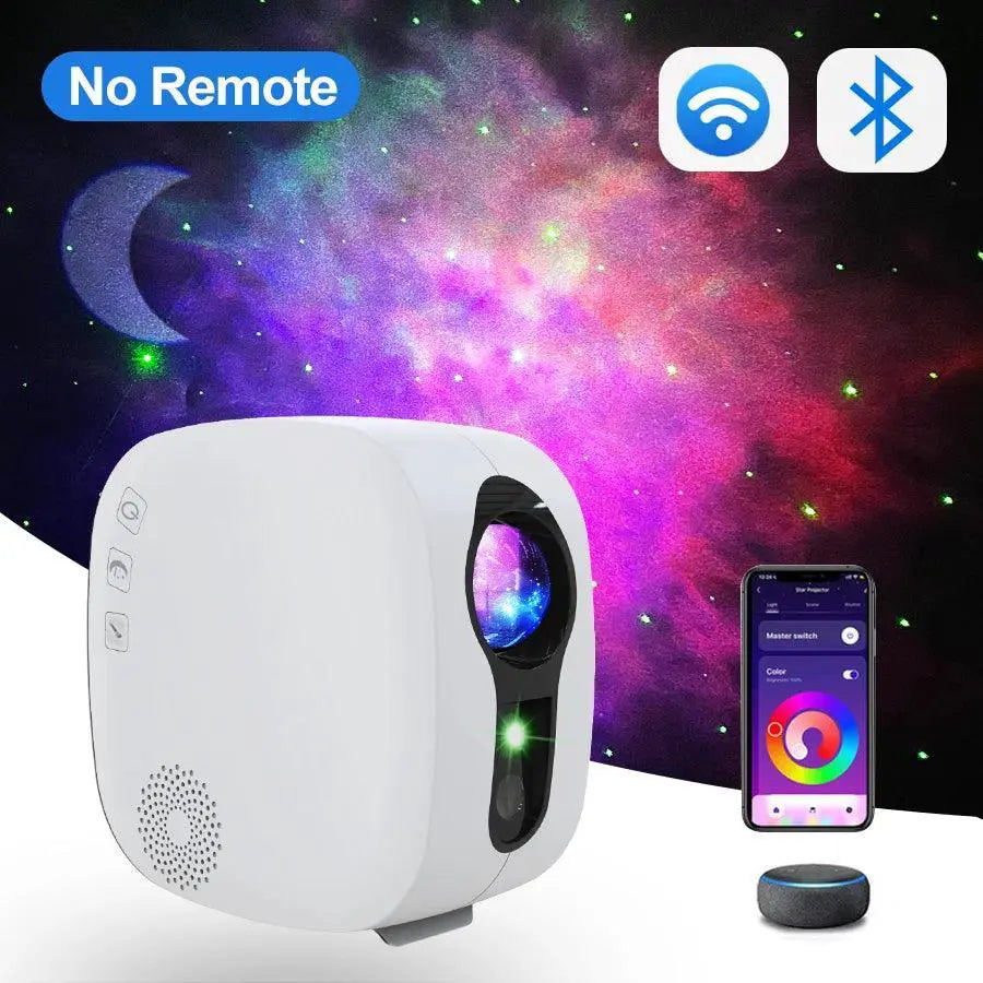 Star Galaxy Starry Sky Projector Rotating Night Light Lamp