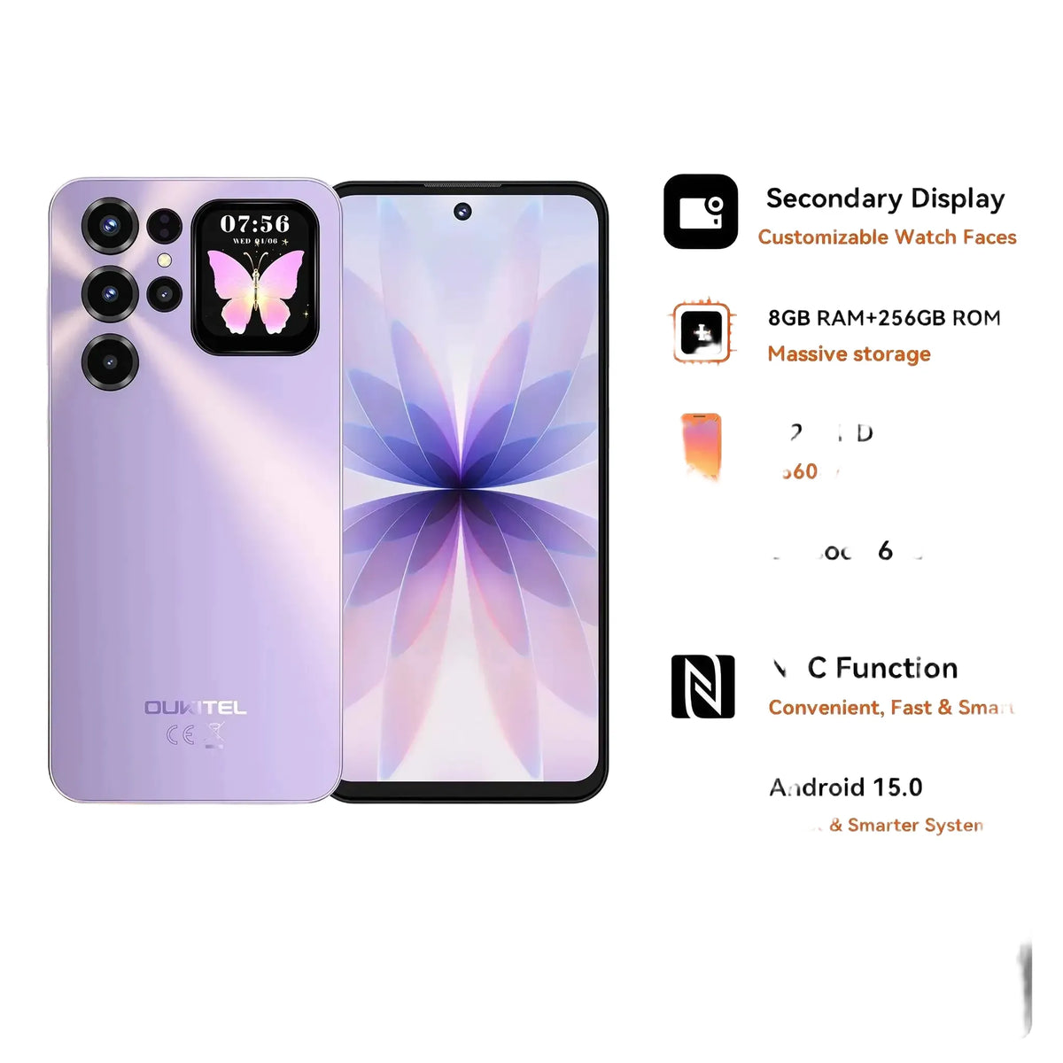 Oukitel Plus Dual Display Phone — product view 1