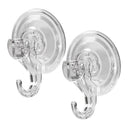 Clear Suction Cup Hooks For Strong Hold In Bathrooms Kitchens