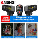 Infrared Thermometer Adjustable Emissivity Non-Contact
